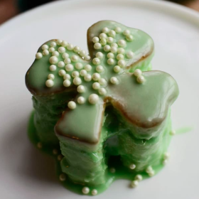 Shamrock Petit Fours