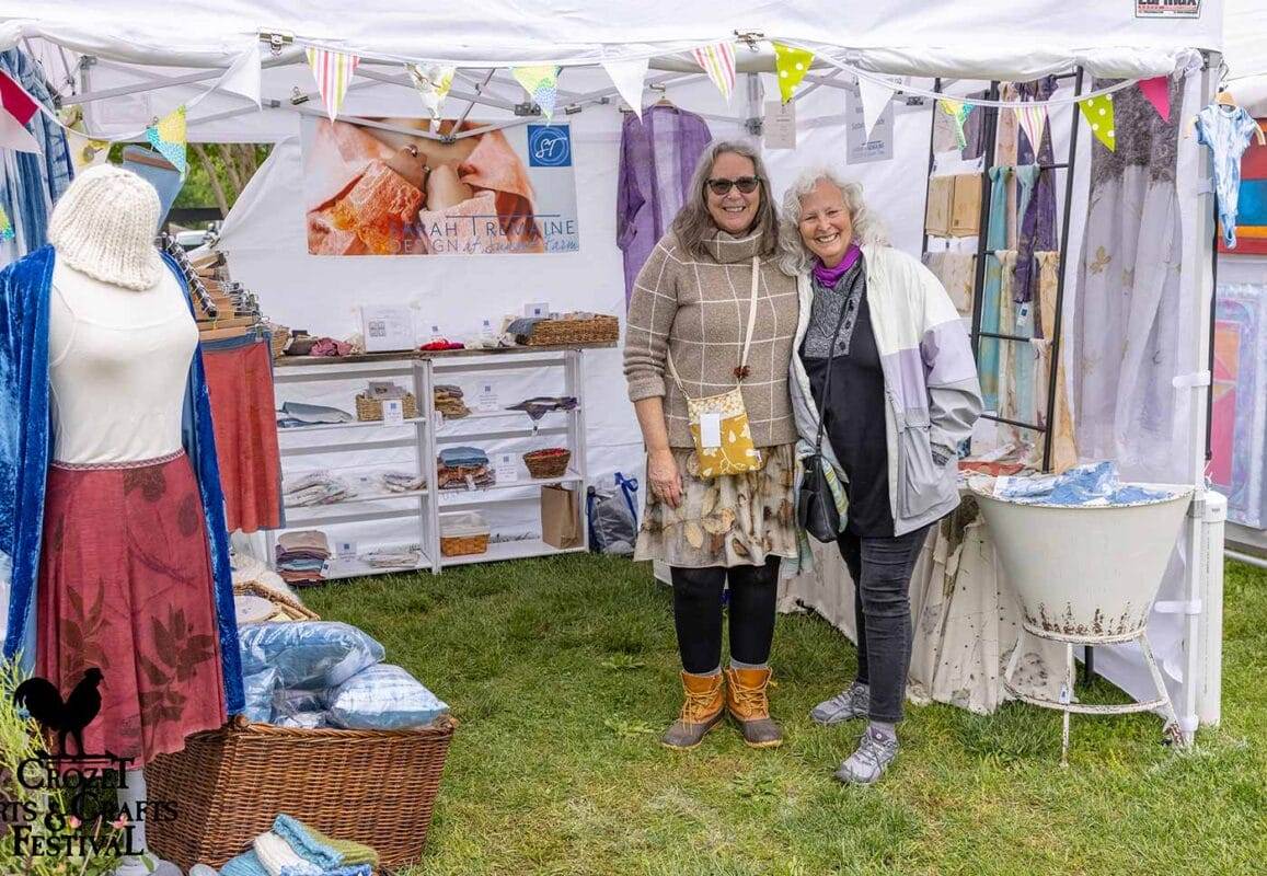 Crozet Arts & Crafts Festival booth