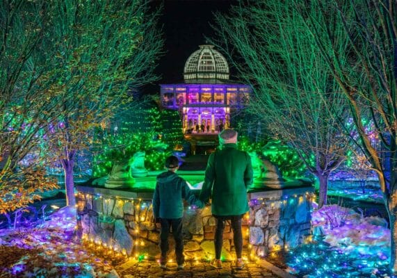 GardenFest of Lights at Lewis Ginter