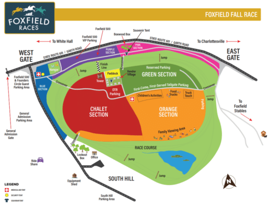 foxfield grounds map