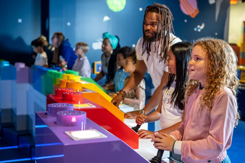 Lego Discovery Center Spaceship launch, Washington DC