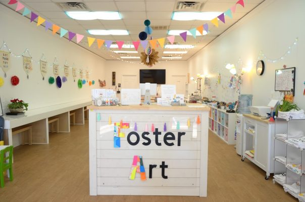 front entrance of foster art studio in charlottesville